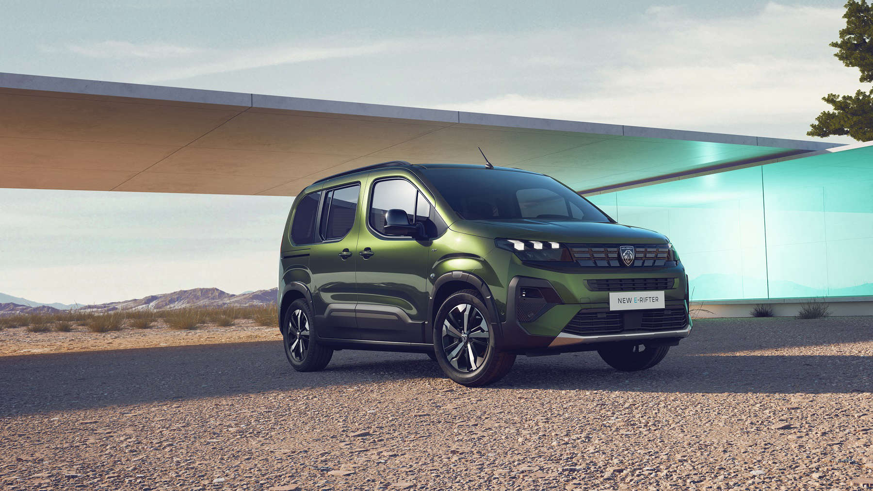 Peugeot e-Rifter, зовнішній вигляд