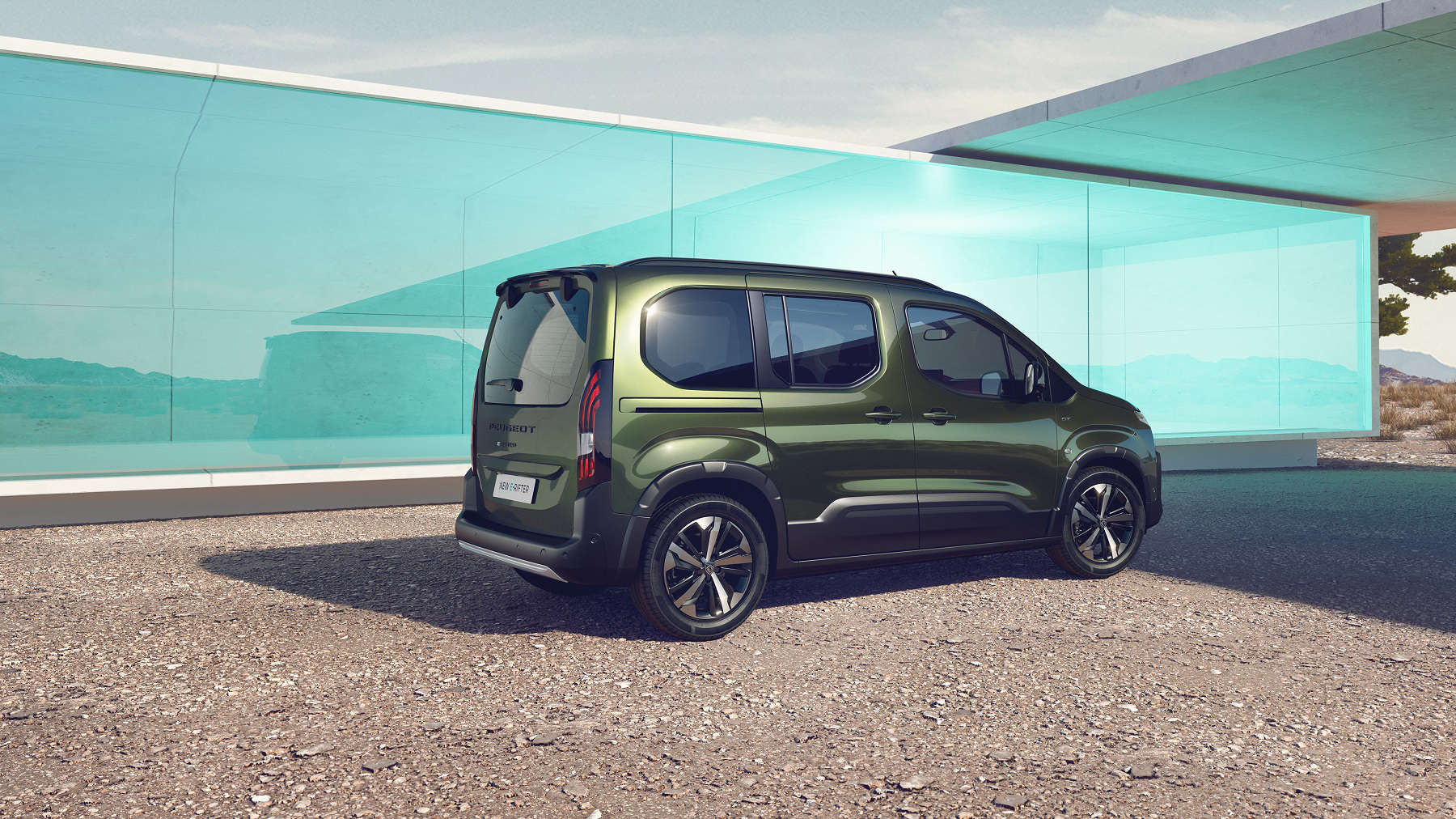 Peugeot e-Rifter, зовнішній вигляд