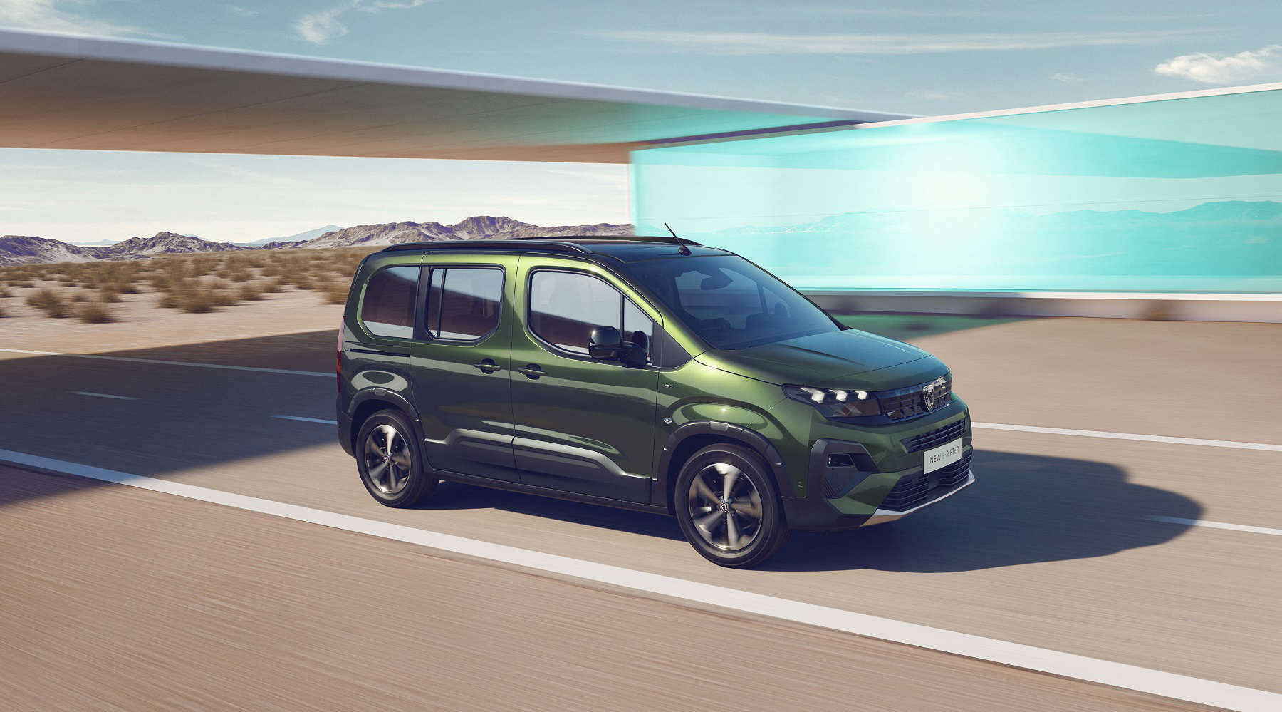 Peugeot e-Rifter, зовнішній вигляд