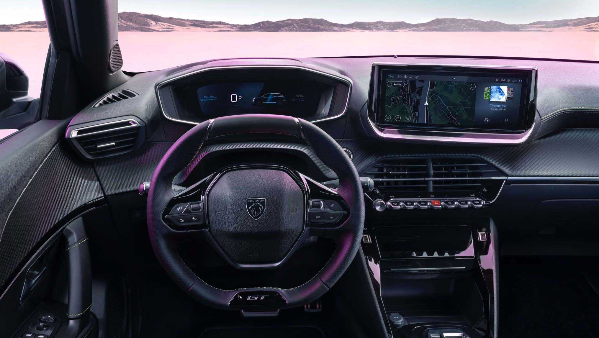 Салон Peugeot e-2008