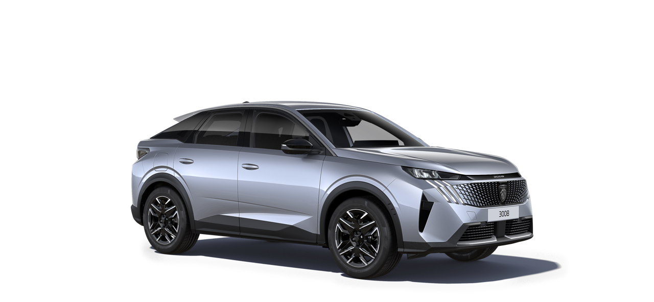 Новий Peugeot 3008 у комплектації Allure сталевого кольору